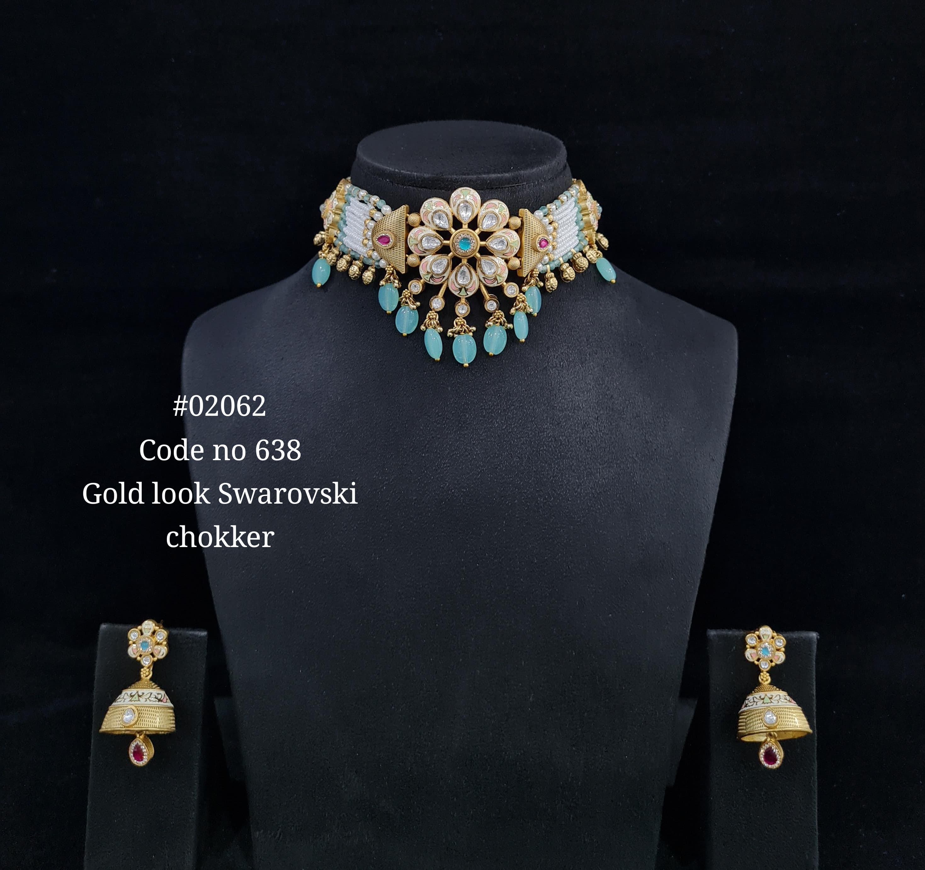 Kundan PP Choker 02062 - 3