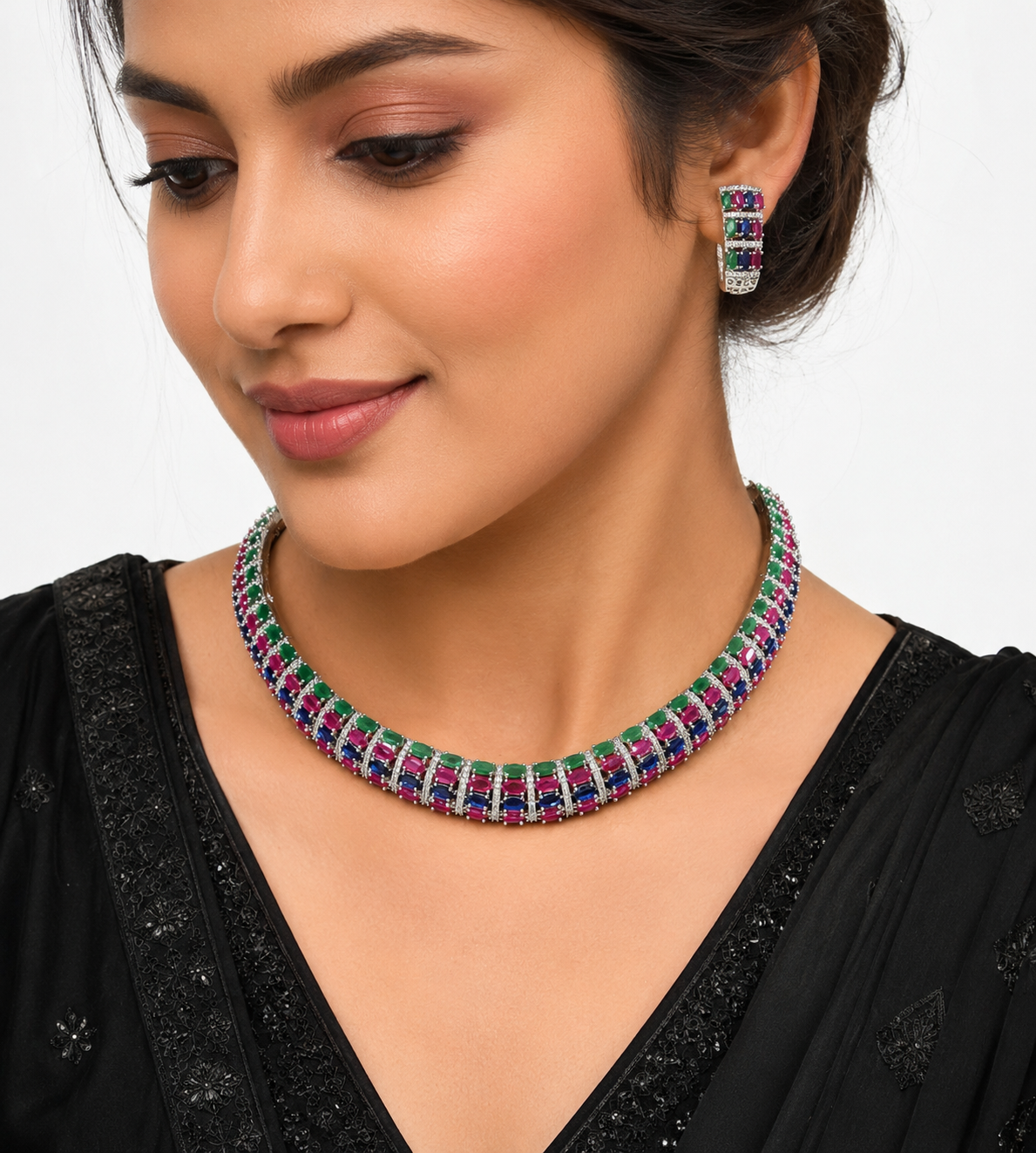 Cz Necklace 11612 - 9