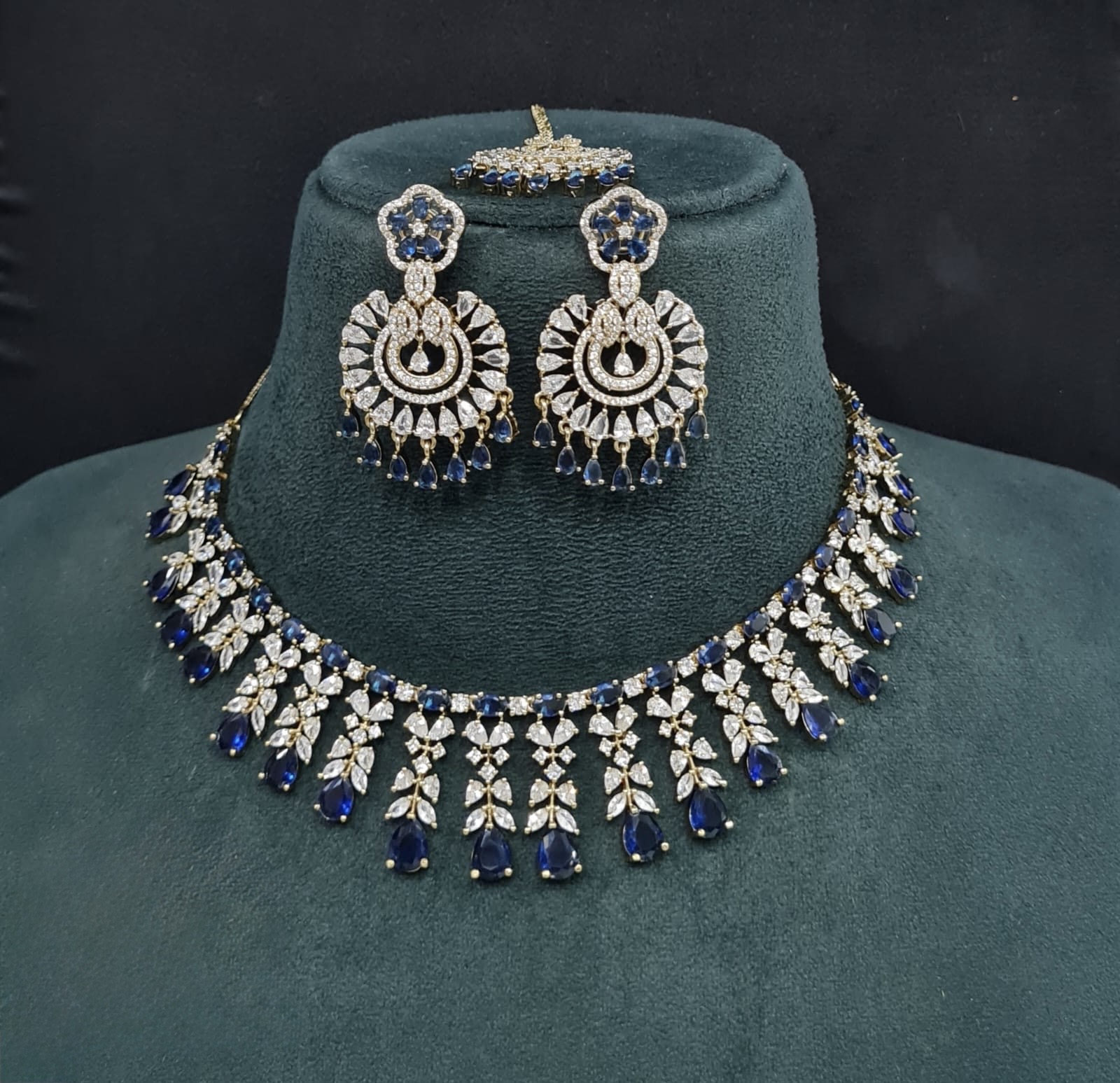Cz Necklace 10256 - 7