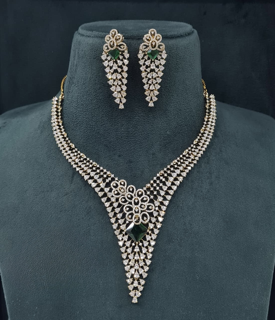 Cz Necklace 06773 - 5