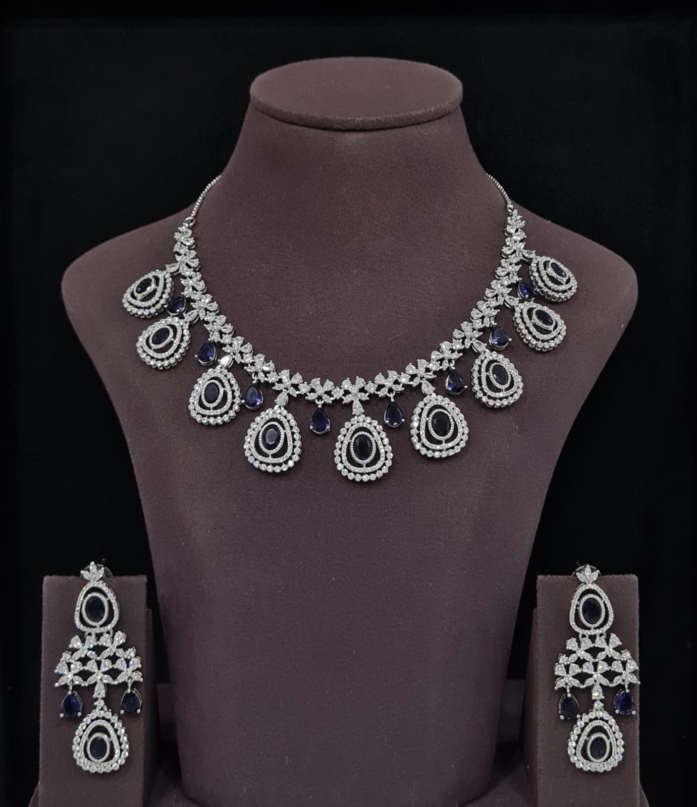 Cz Necklace 11647 - 7
