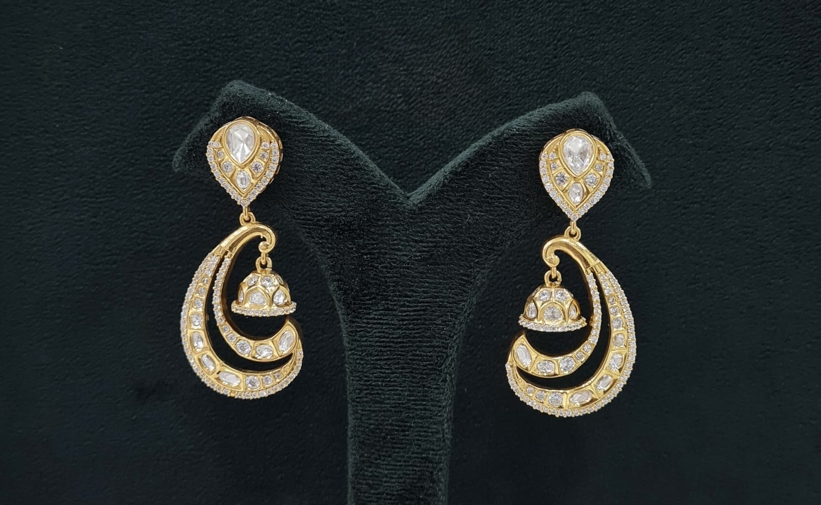 Kundan Earrings 07605