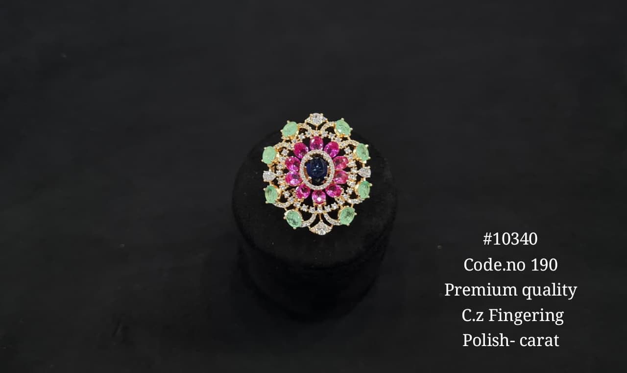 Cz Fingerring 10340 - 5