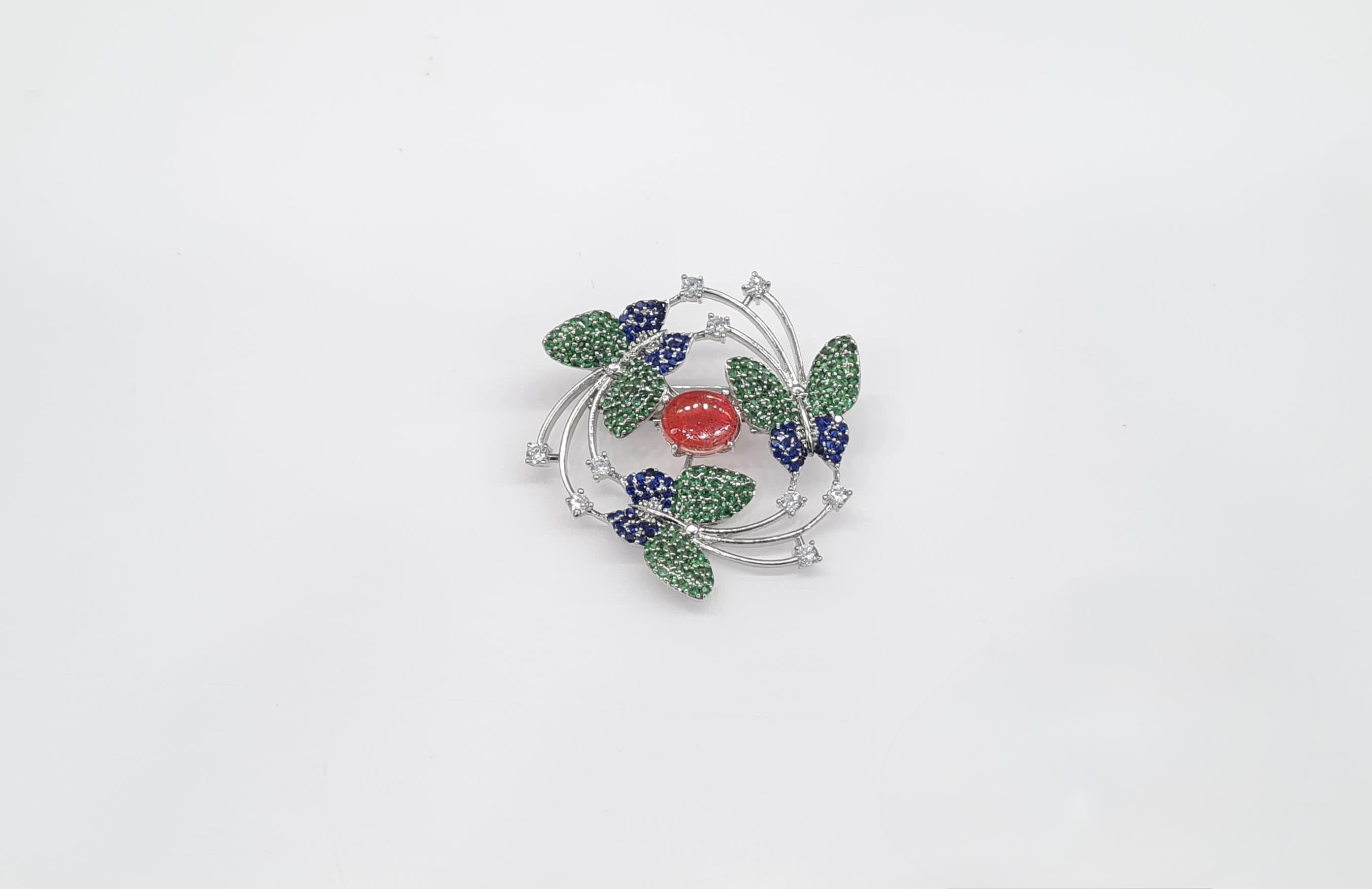 Cz Brooch 10571 - 38