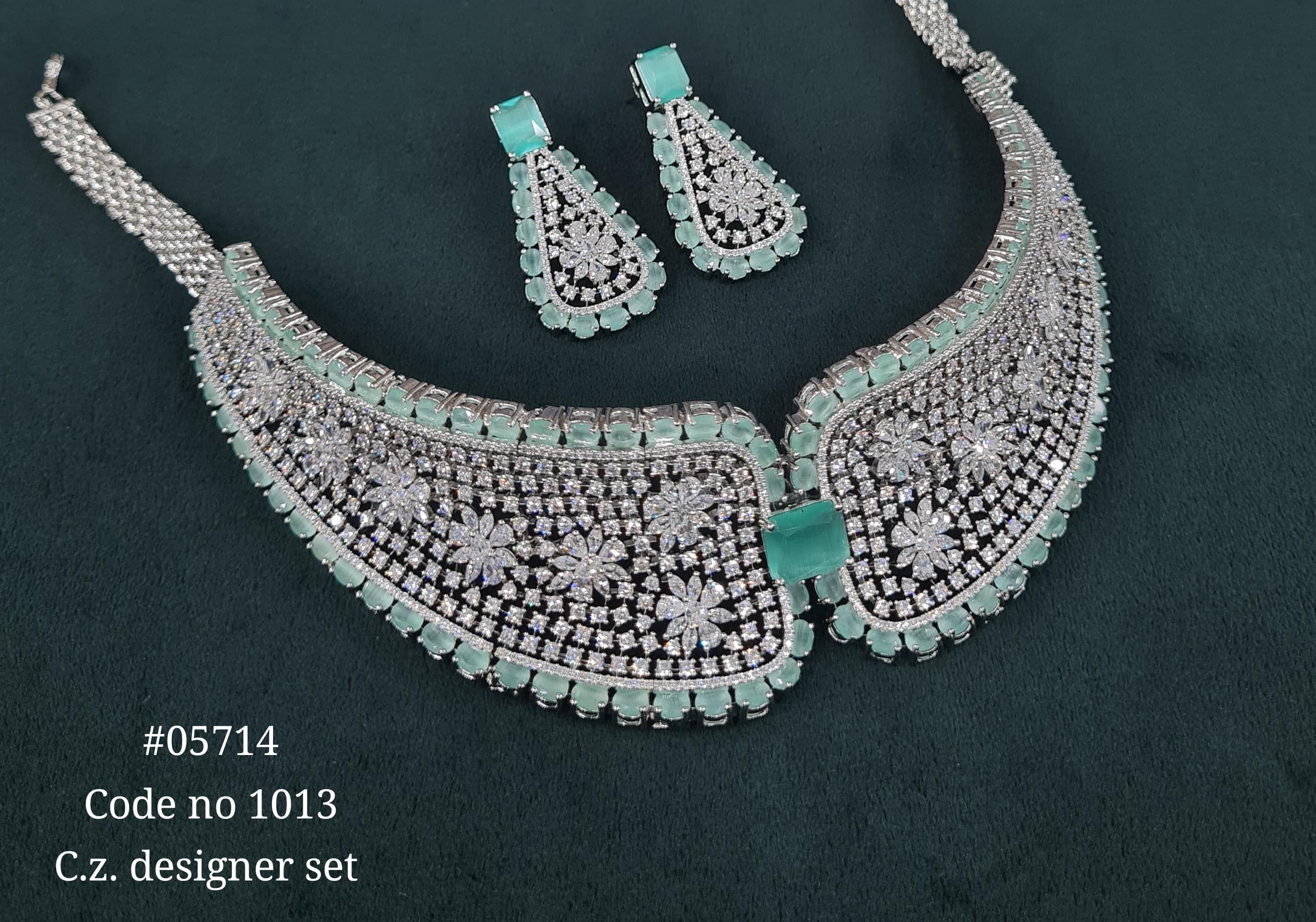 Cz Necklace 05714 - 5