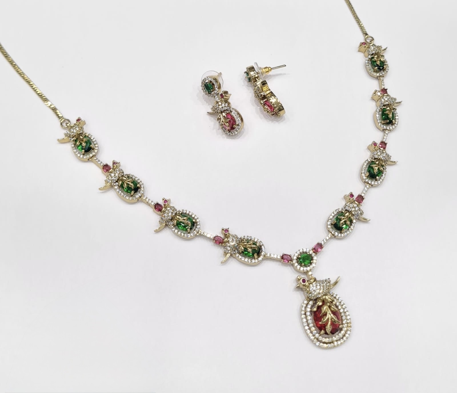 Cz Necklace 11110 - 11