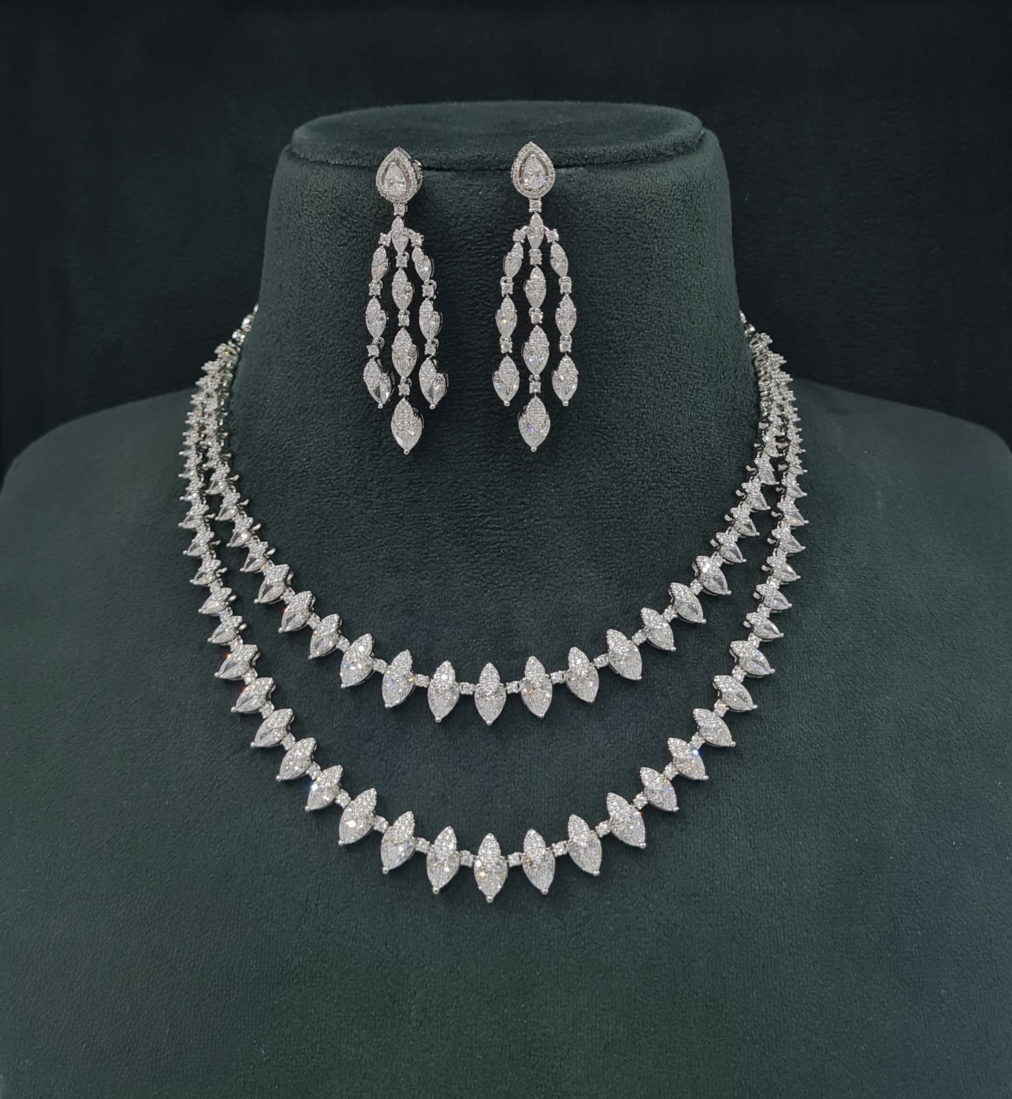 Cz Necklace 06303 - 7