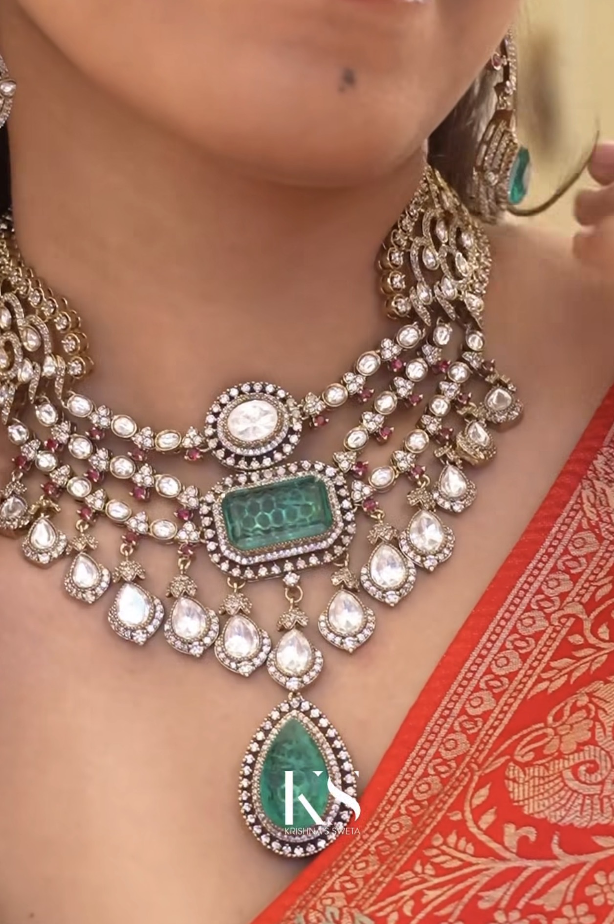 Kundan Bride Set 05679