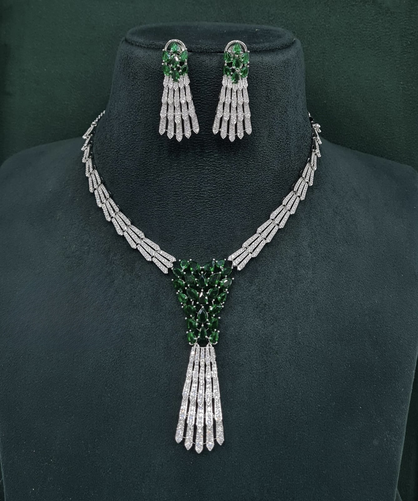 Cz Necklace 10105 - 9