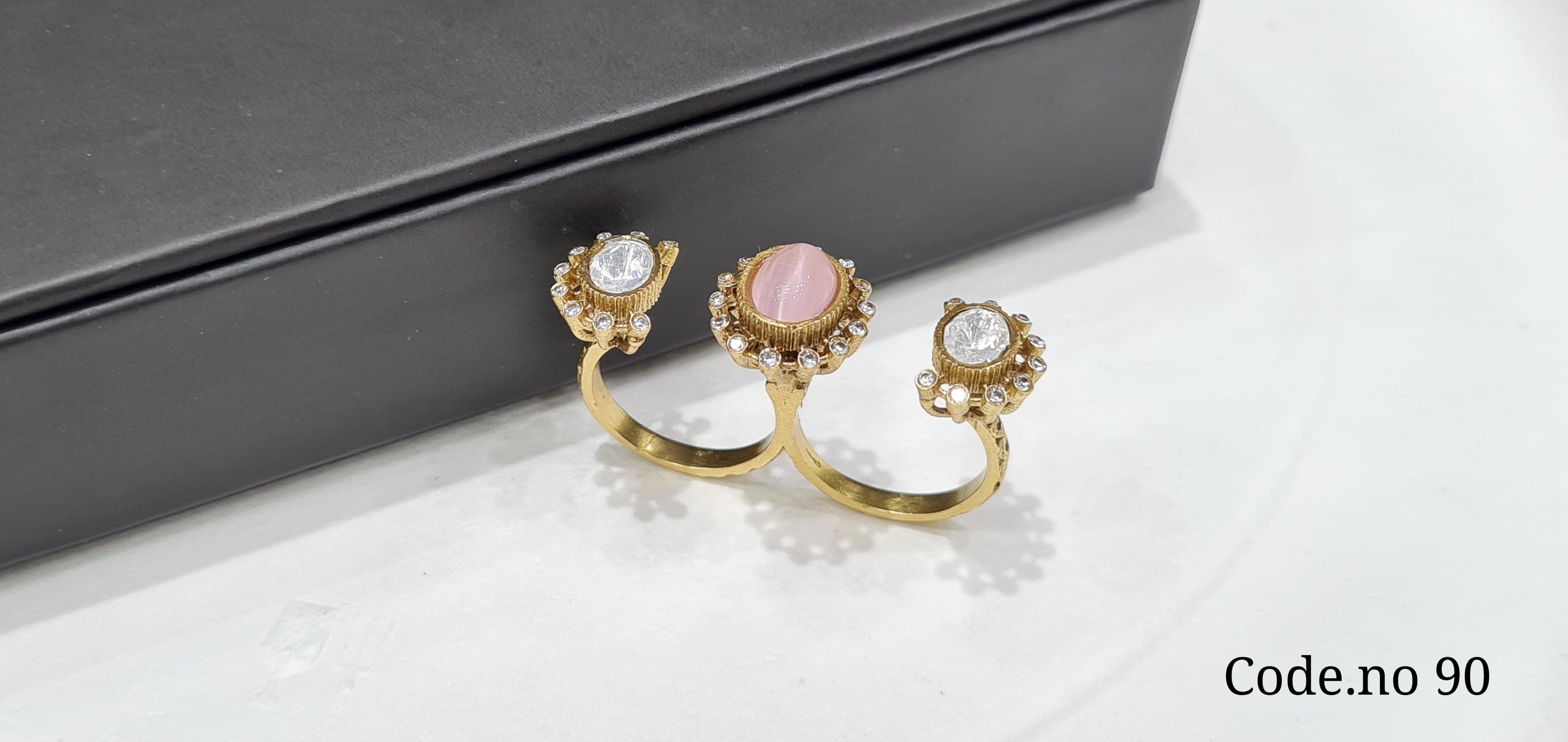 Kundan Fingerring 00064 - 4