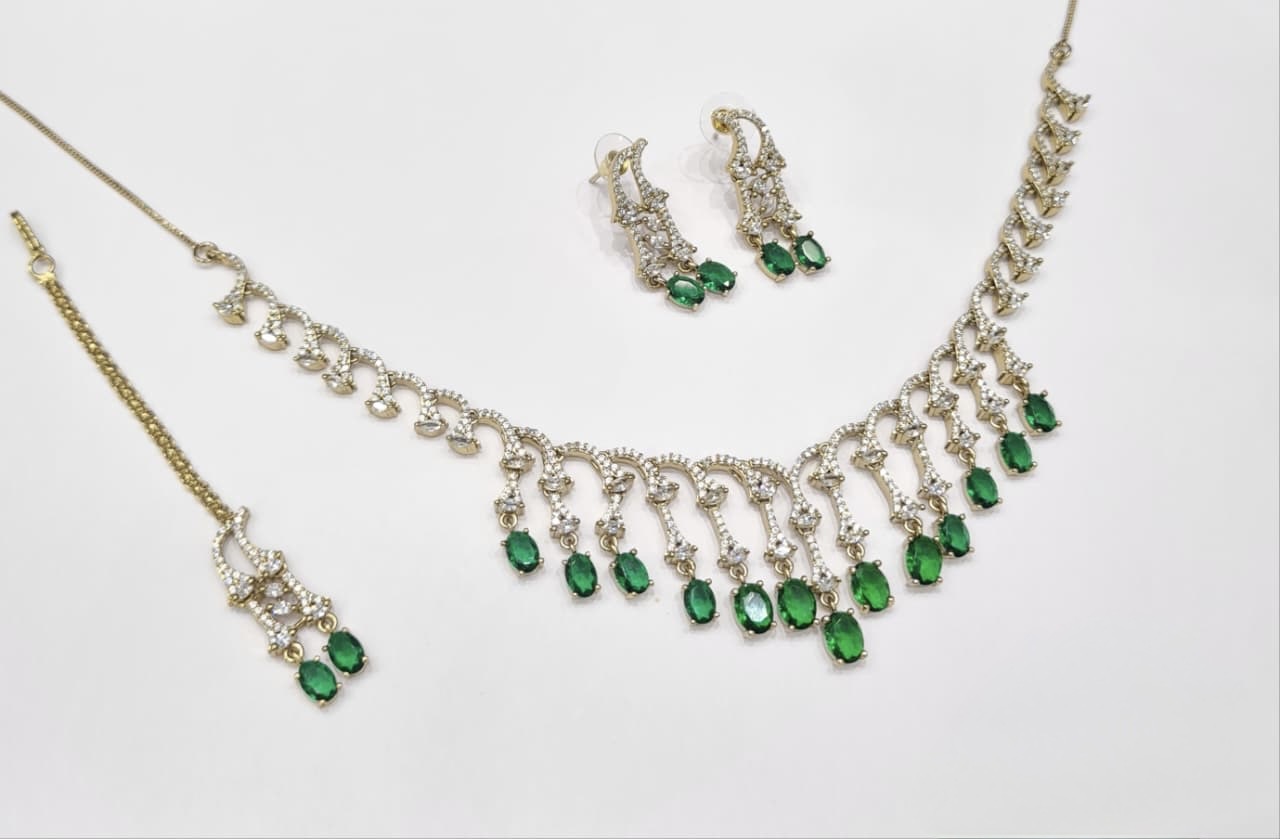Cz Necklace 11112 - 10