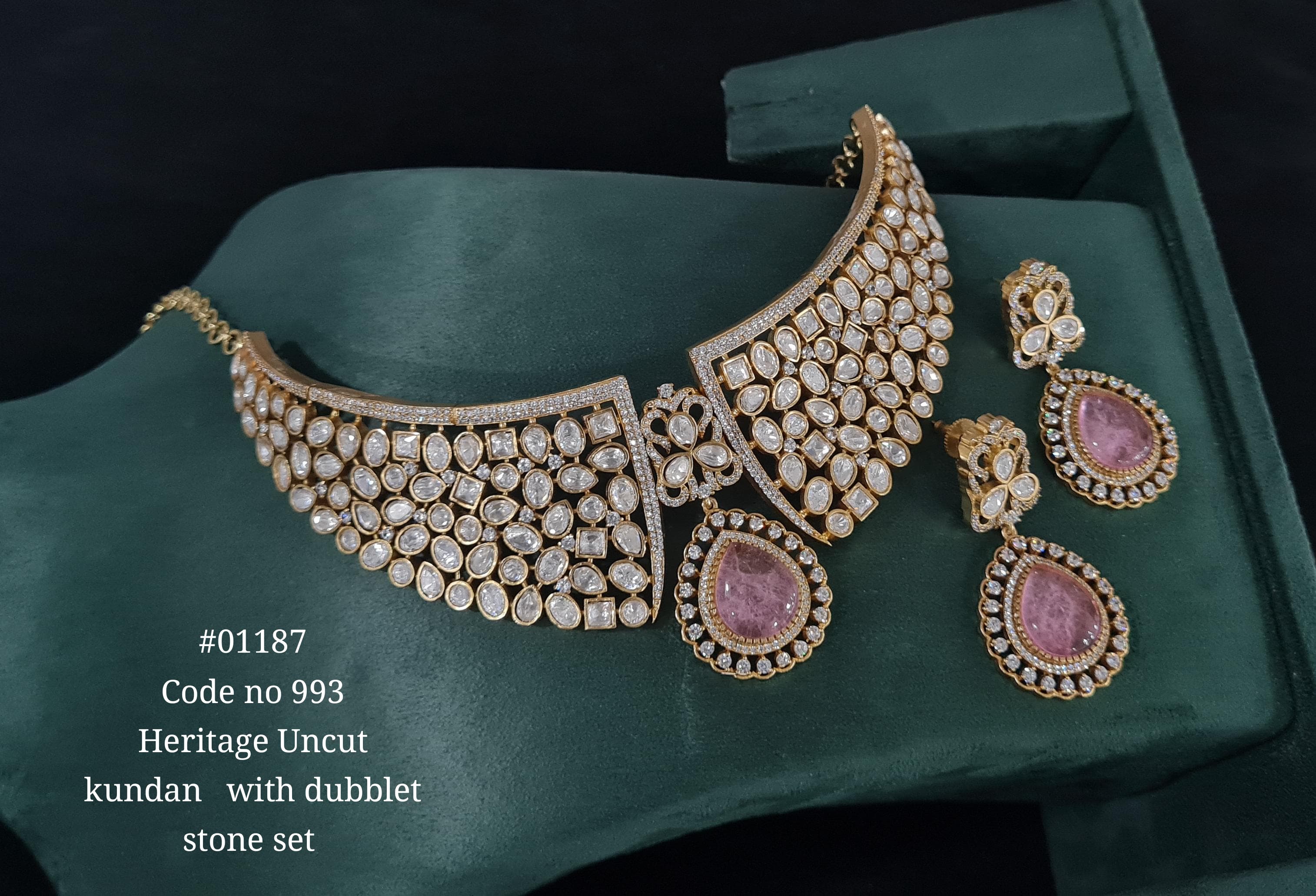 Kundan Necklace 01187 - 10