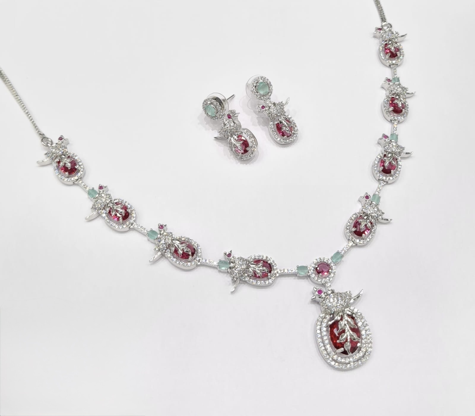 Cz Necklace 11110 - 6
