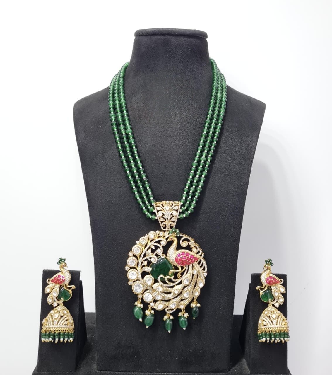 Kundan Pendant 07501 - 4