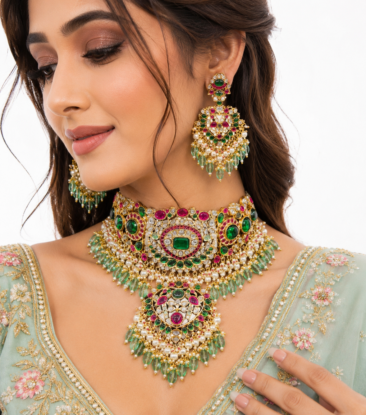 Sabyasachi Choker 07973 - 10