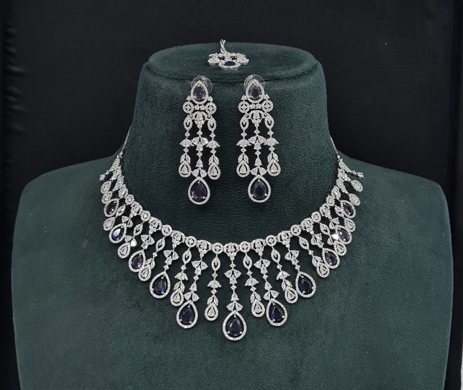 Cz Necklace 10259 - 4