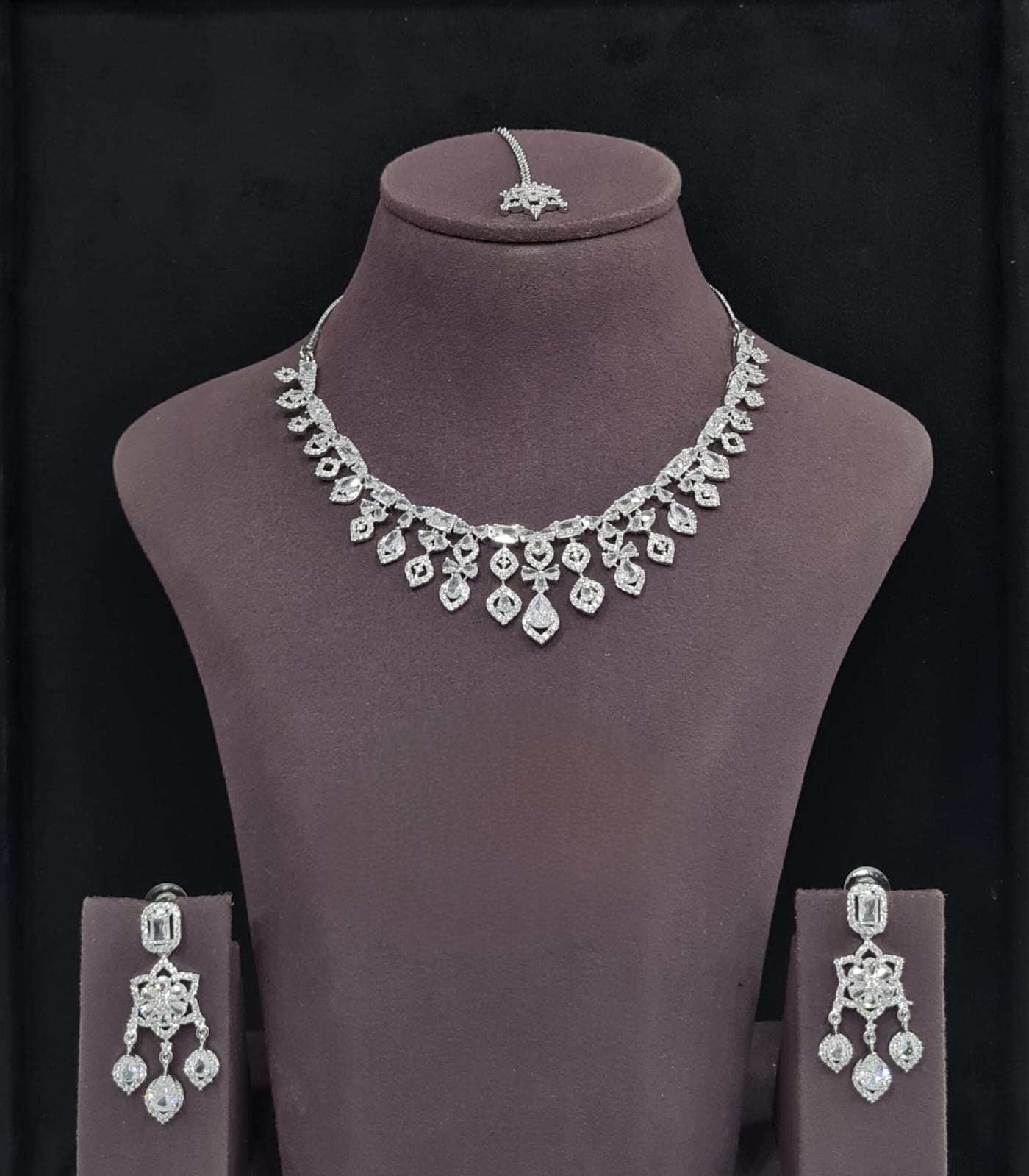 Cz Necklace 11341 - 3