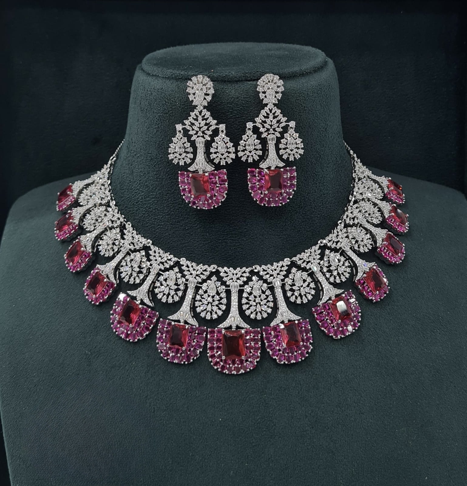 Cz Necklace 06841 - 13