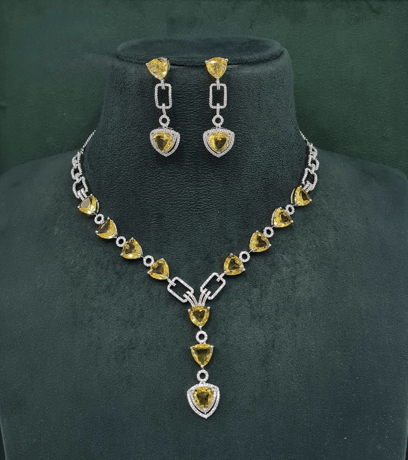 Cz Necklace 10246 - 6