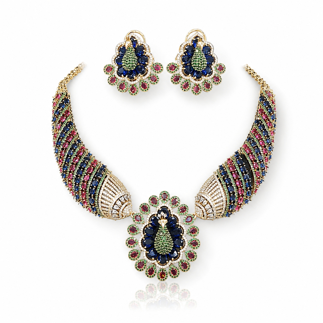 Peacock Necklace 10349