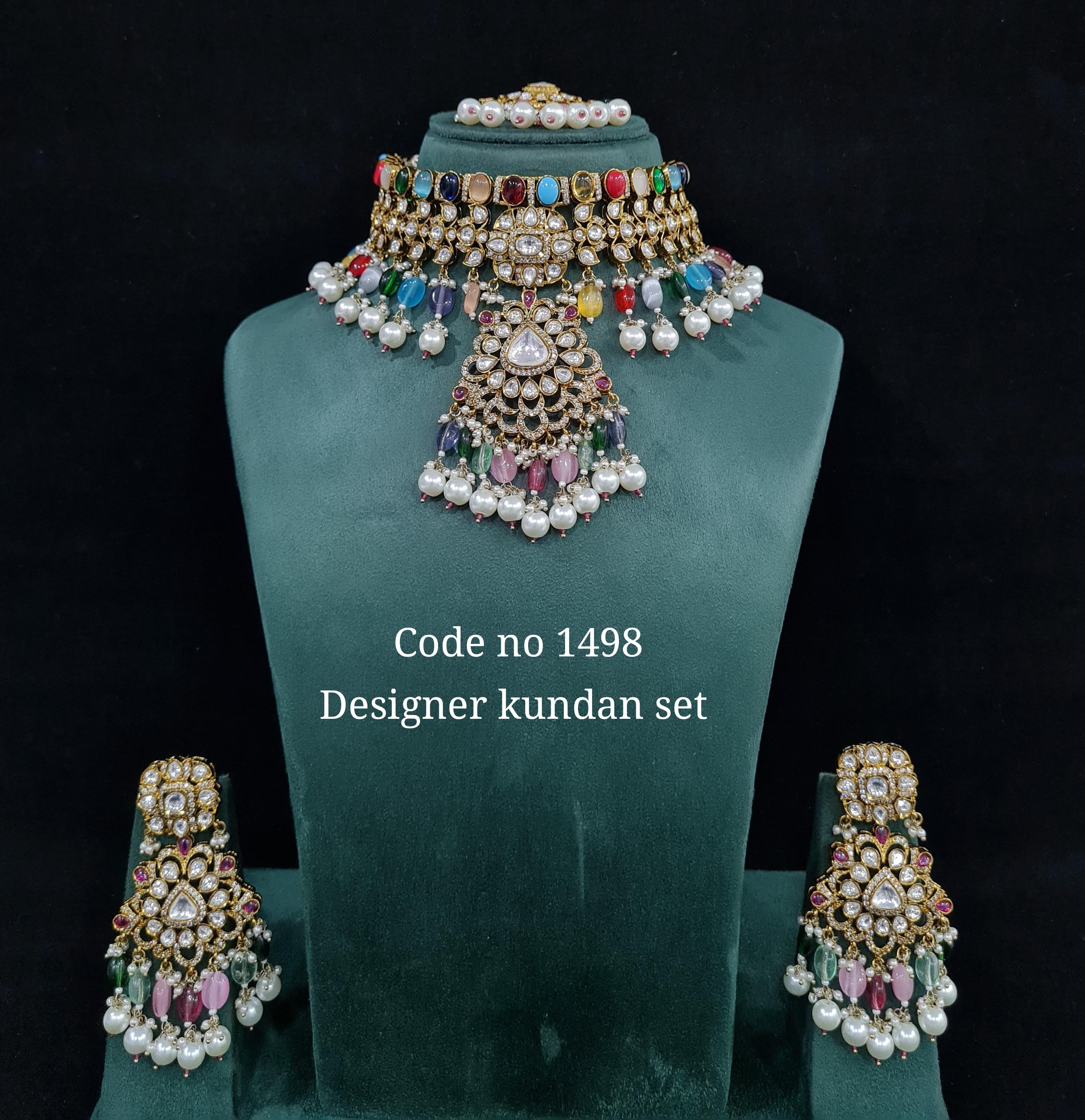 Kundan Choker 01637 - 3