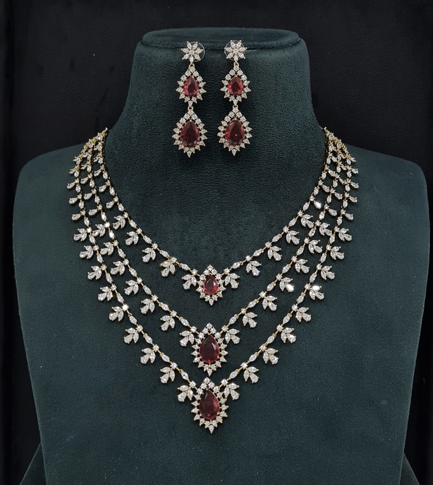 Cz Necklace 10972 - 5