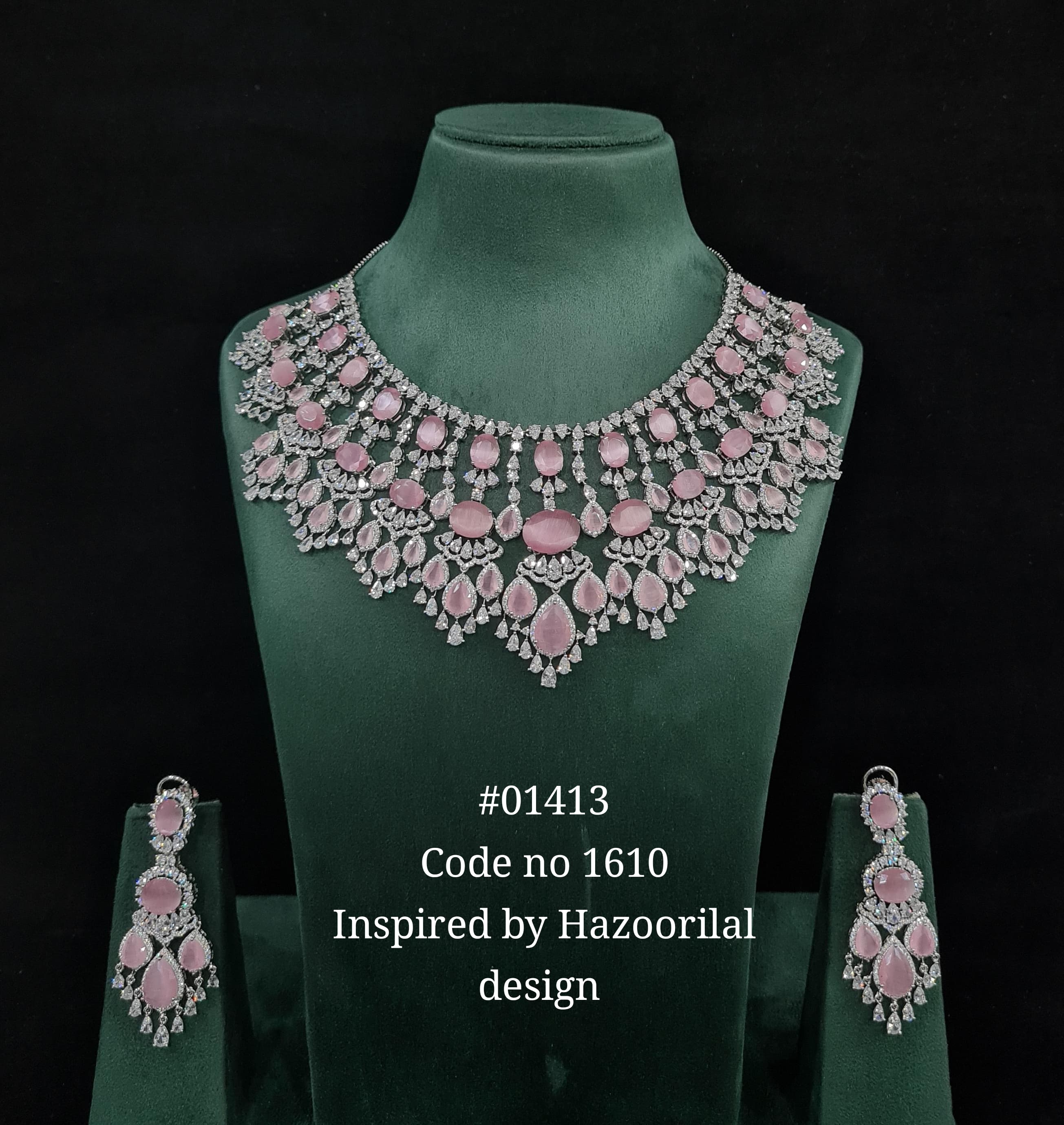 Cz Necklace 01413 - 6