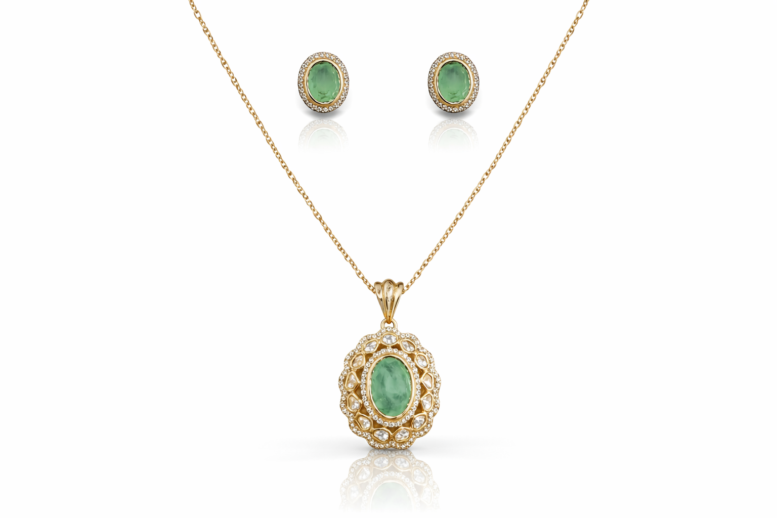 Kundan Pendant 07914
