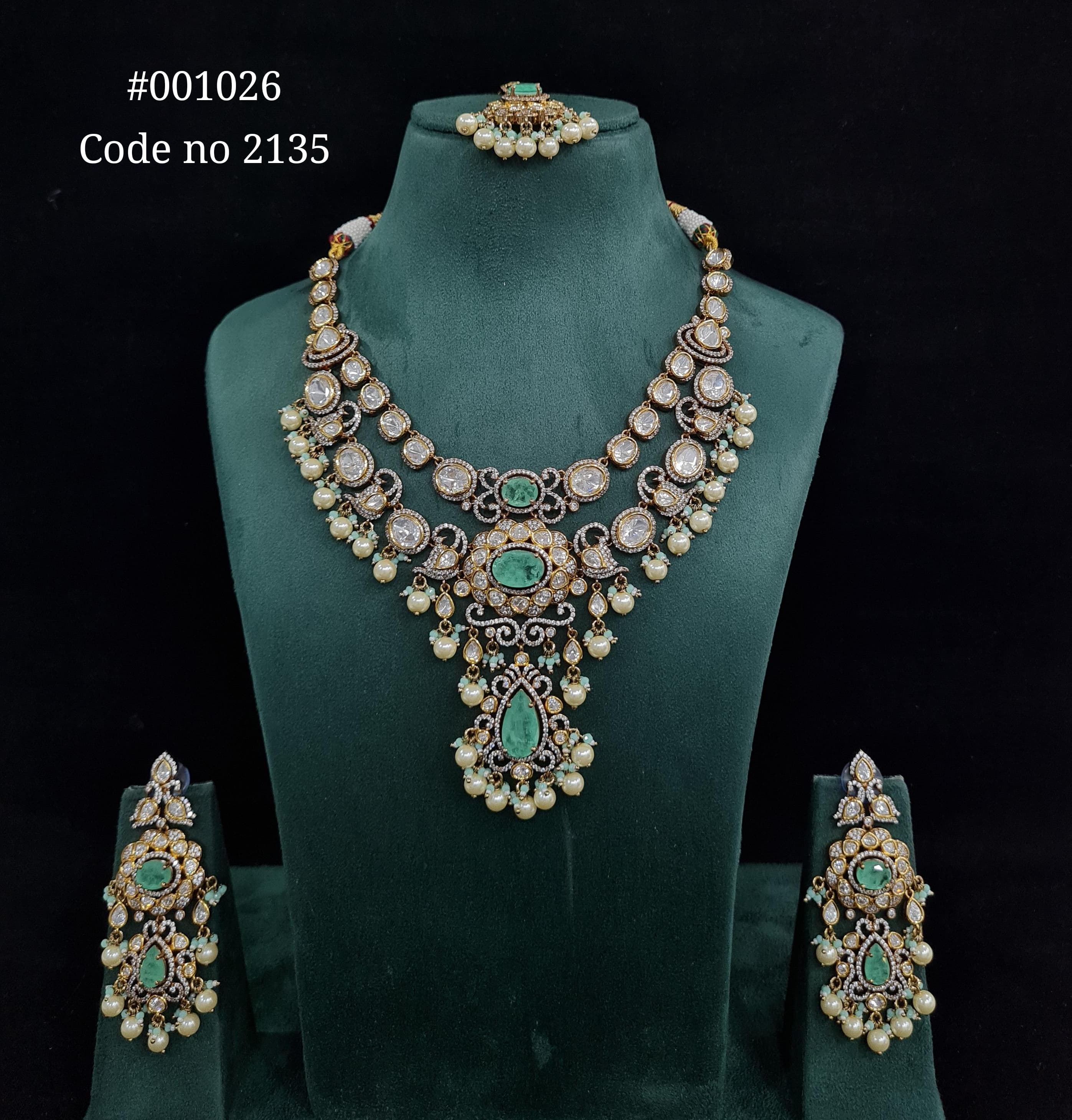 Kundan Long set 01026