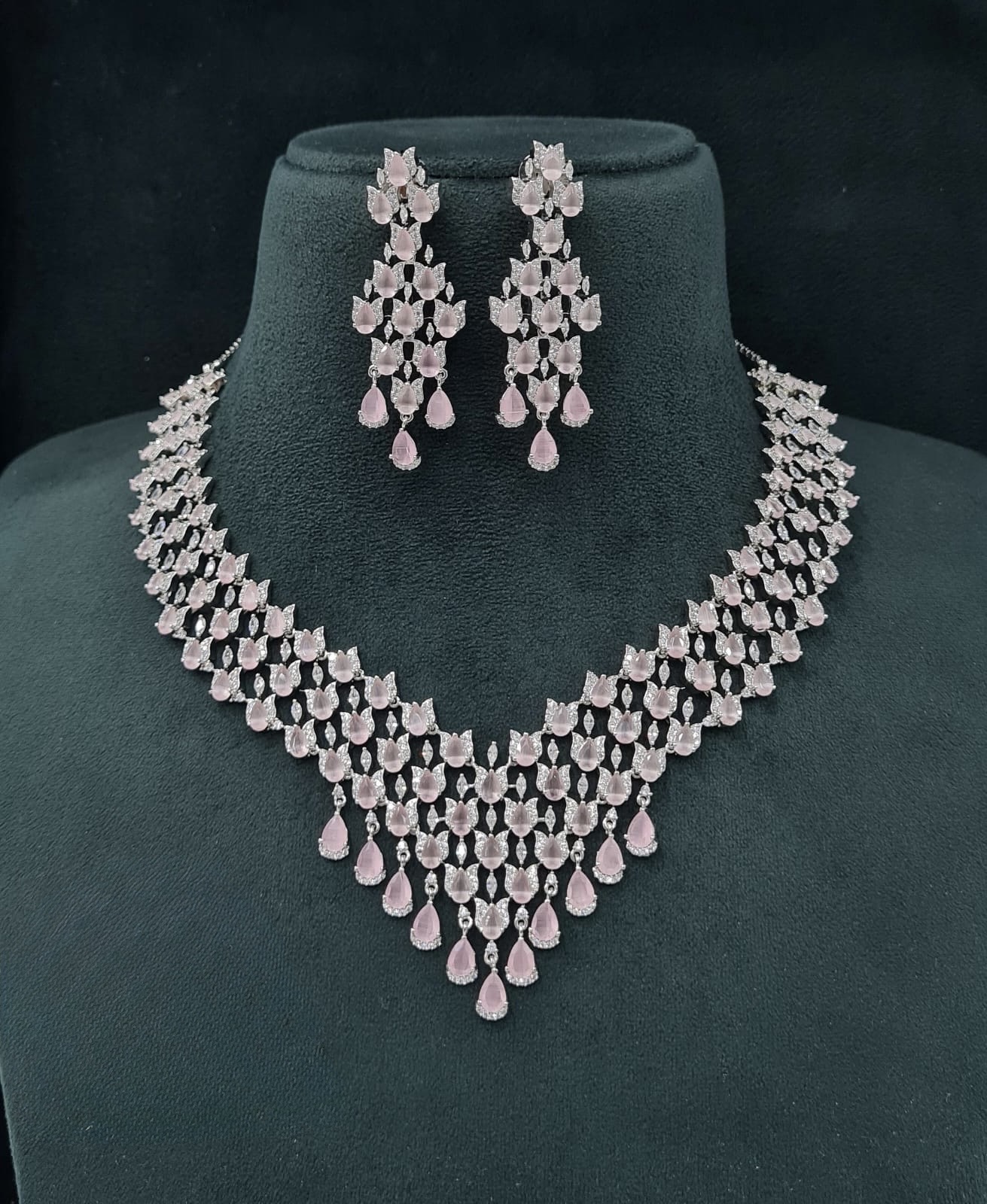 Cz Necklace 07243 - 5