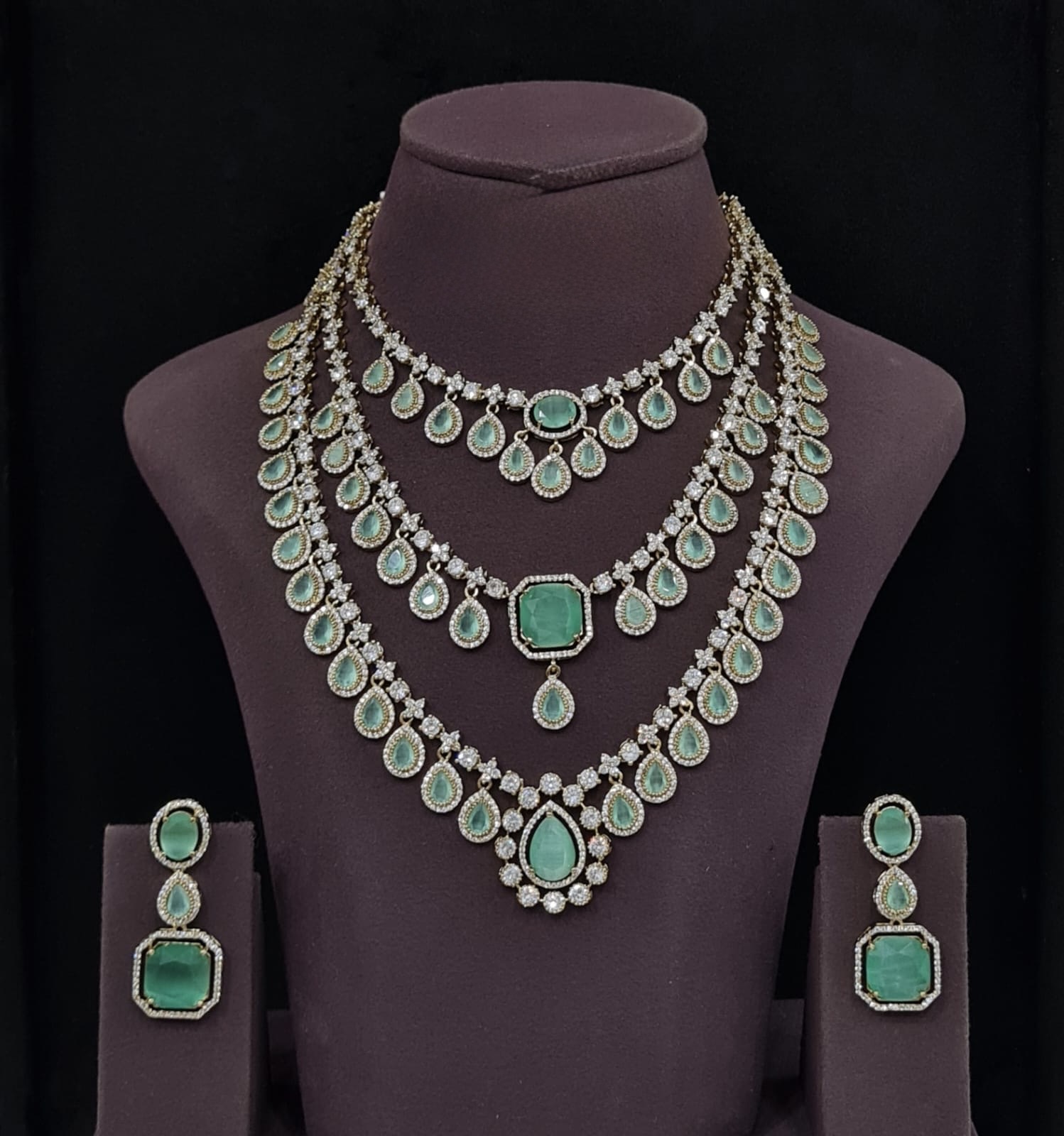 Cz Necklace 11427 - 10