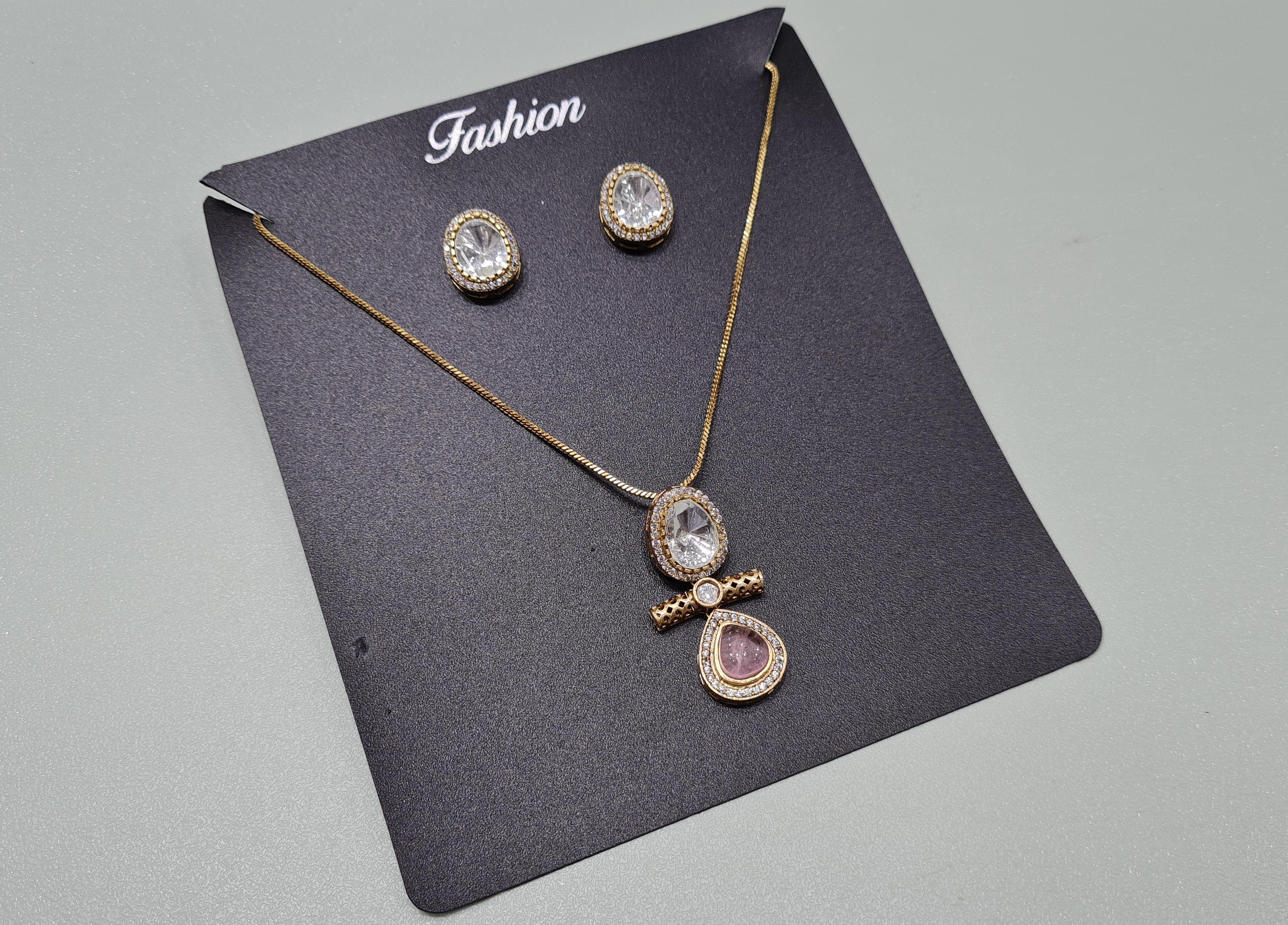 kundan pendant set  01778 - 6