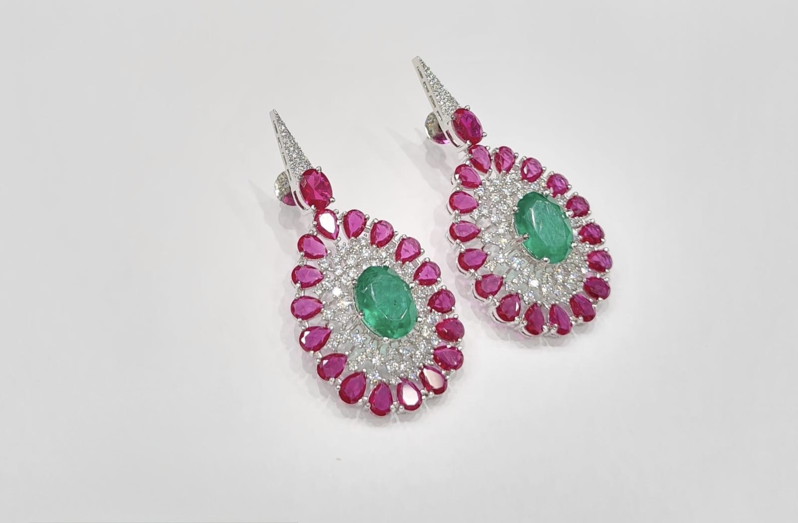 Cz Earrings 08446 - 19