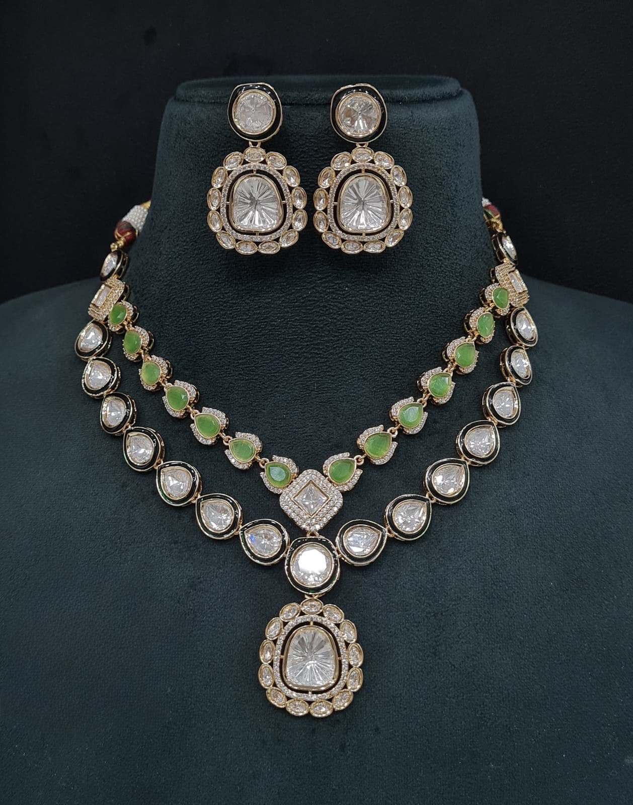 Kundan Necklace 08935 - 4