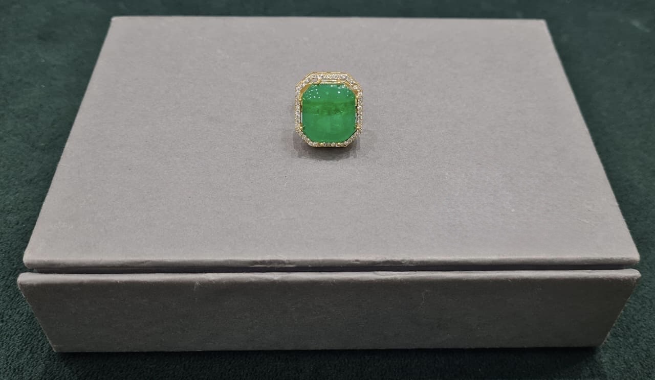 Kundan Finger Ring 01028 - 3