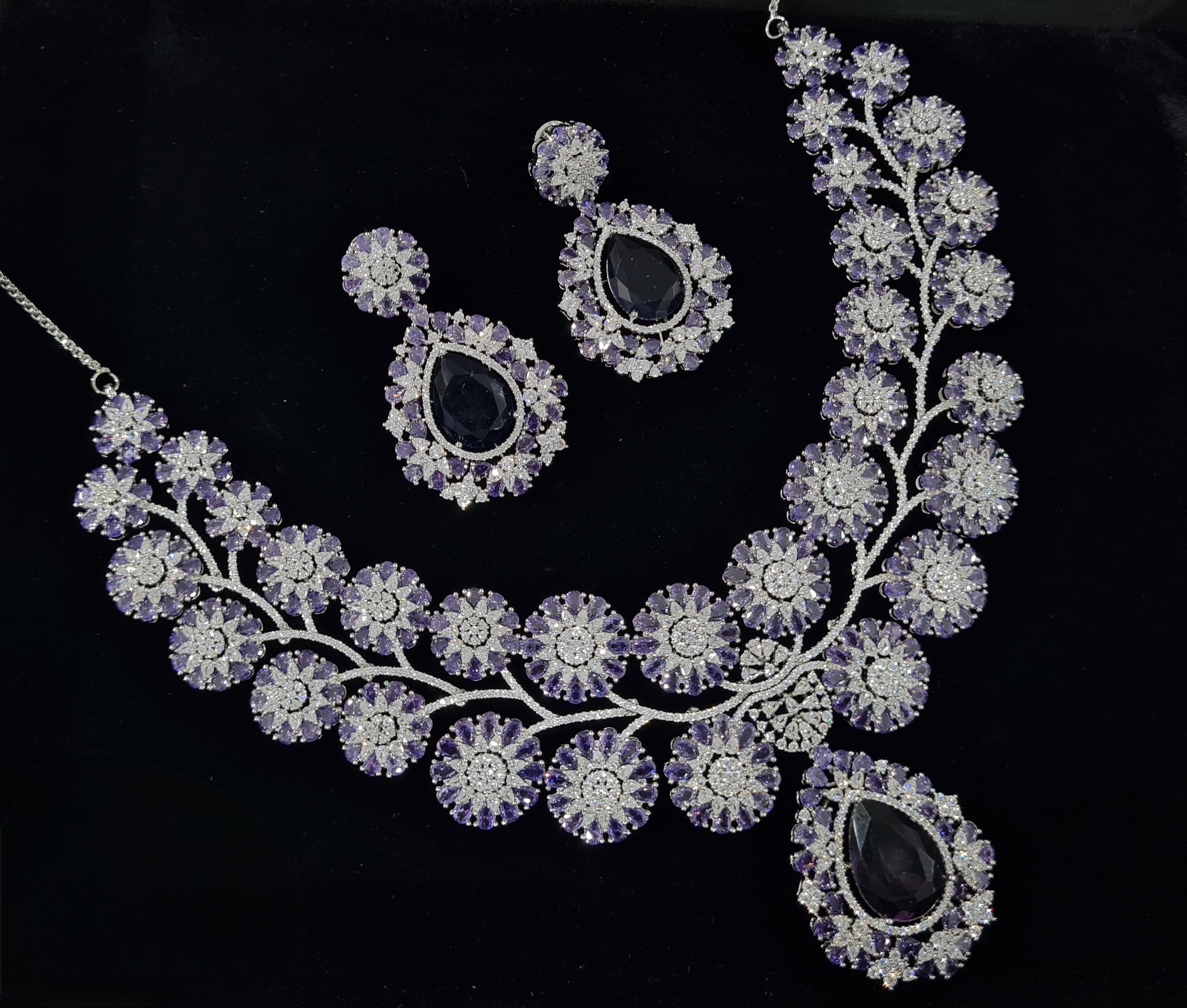 Cz Necklace 06270 - 5