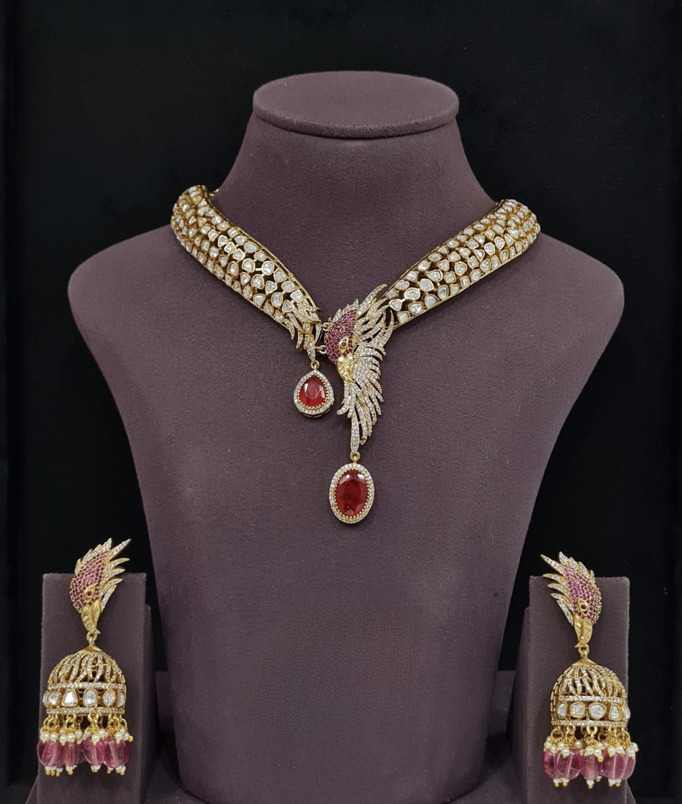 Kundan Necklace 11242 - 13