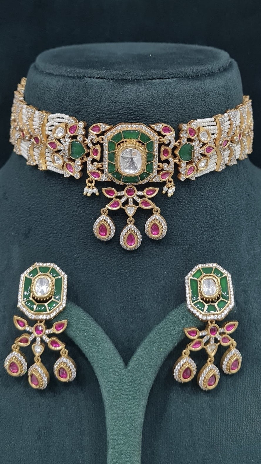 Regal Kundan Set 05898 - 7