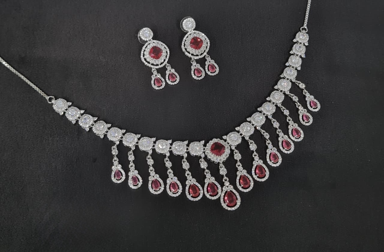 Cz Necklace 10994 - 7