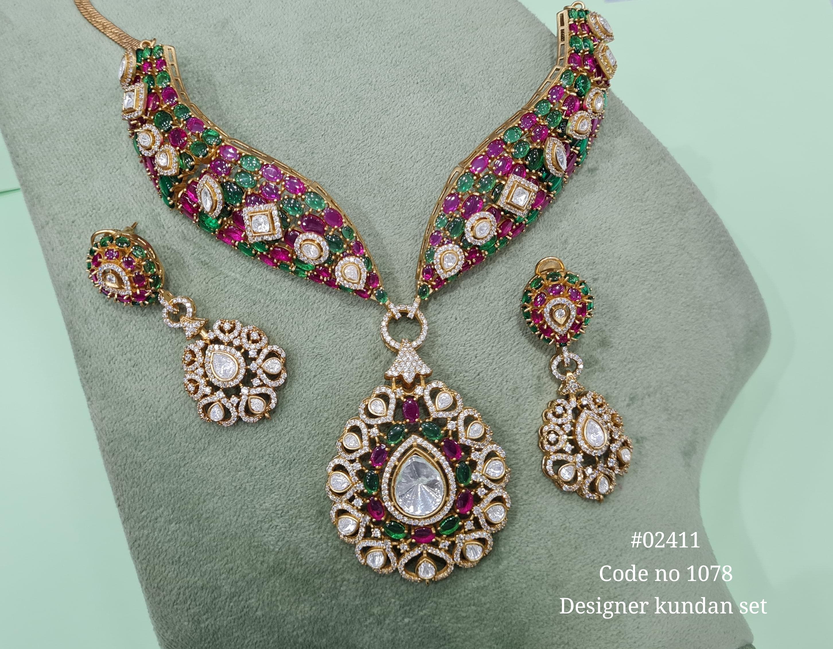 Kundan Necklace 02411 - 7