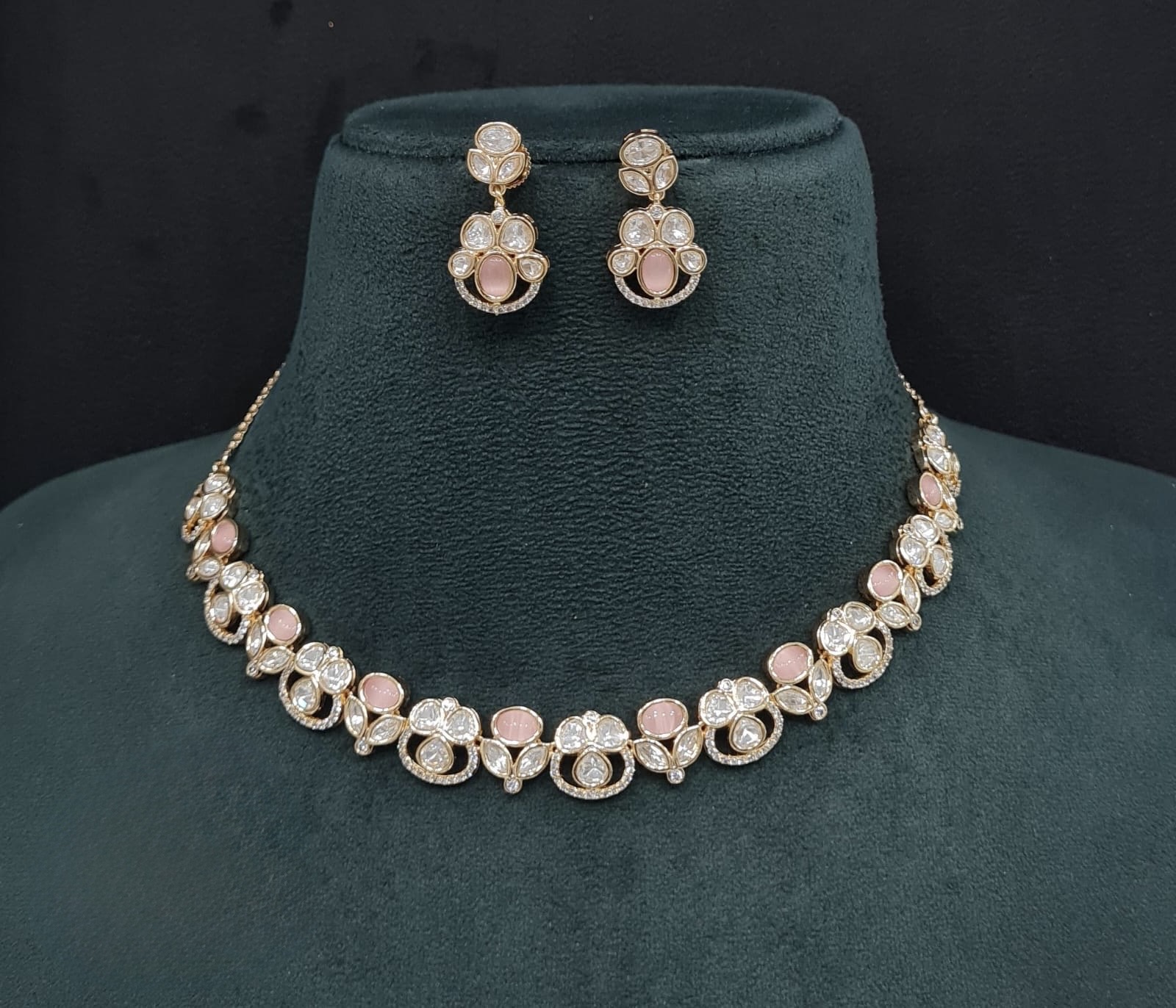 Kundan Necklace 08905 - 4