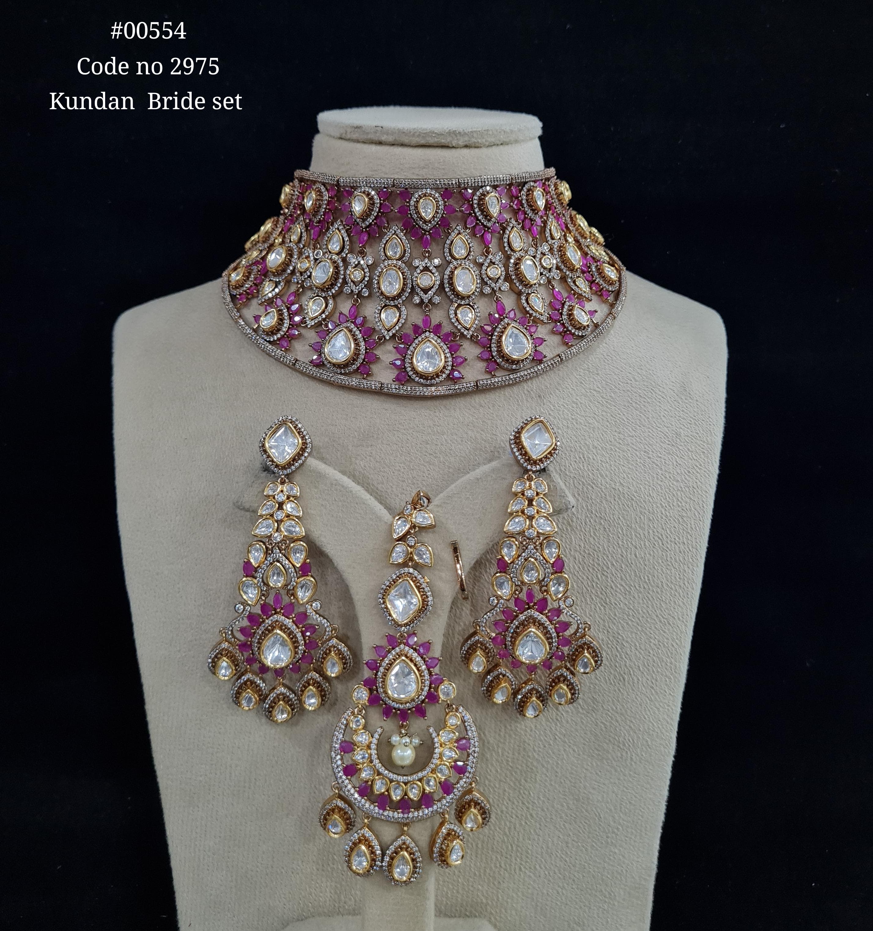 Kundan Bride Set 00554