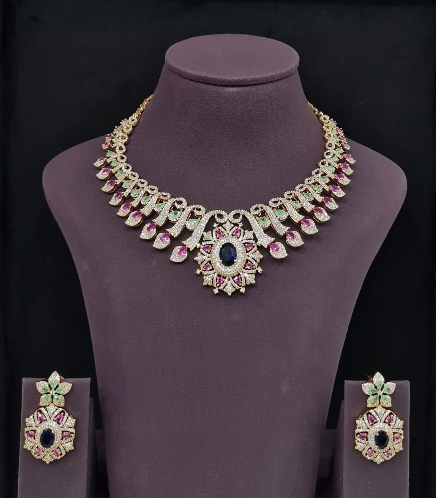 Cz Necklace 10575 - 6