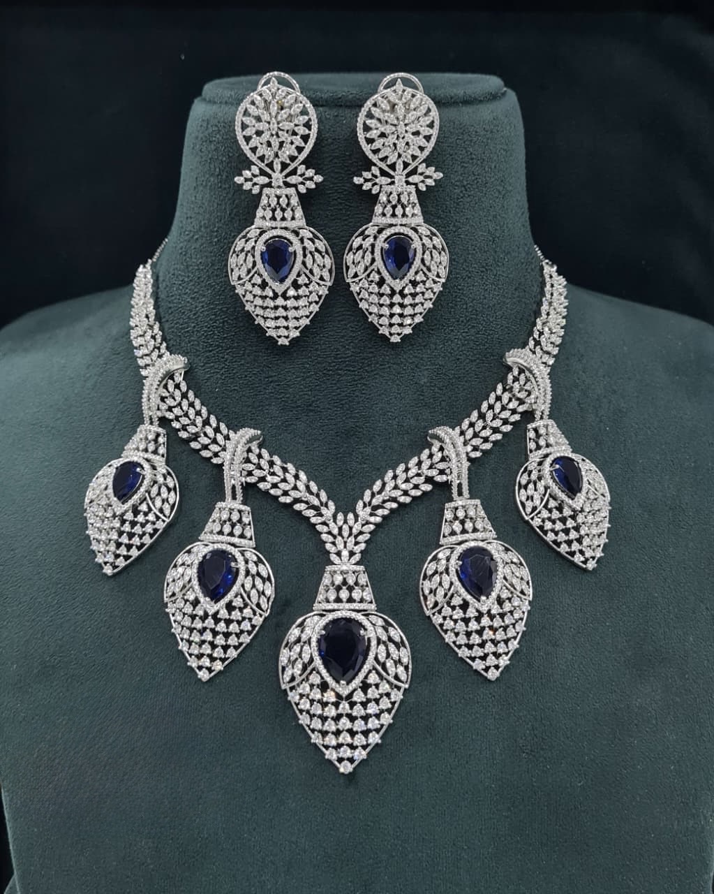 Cz Necklace 07511 - 3