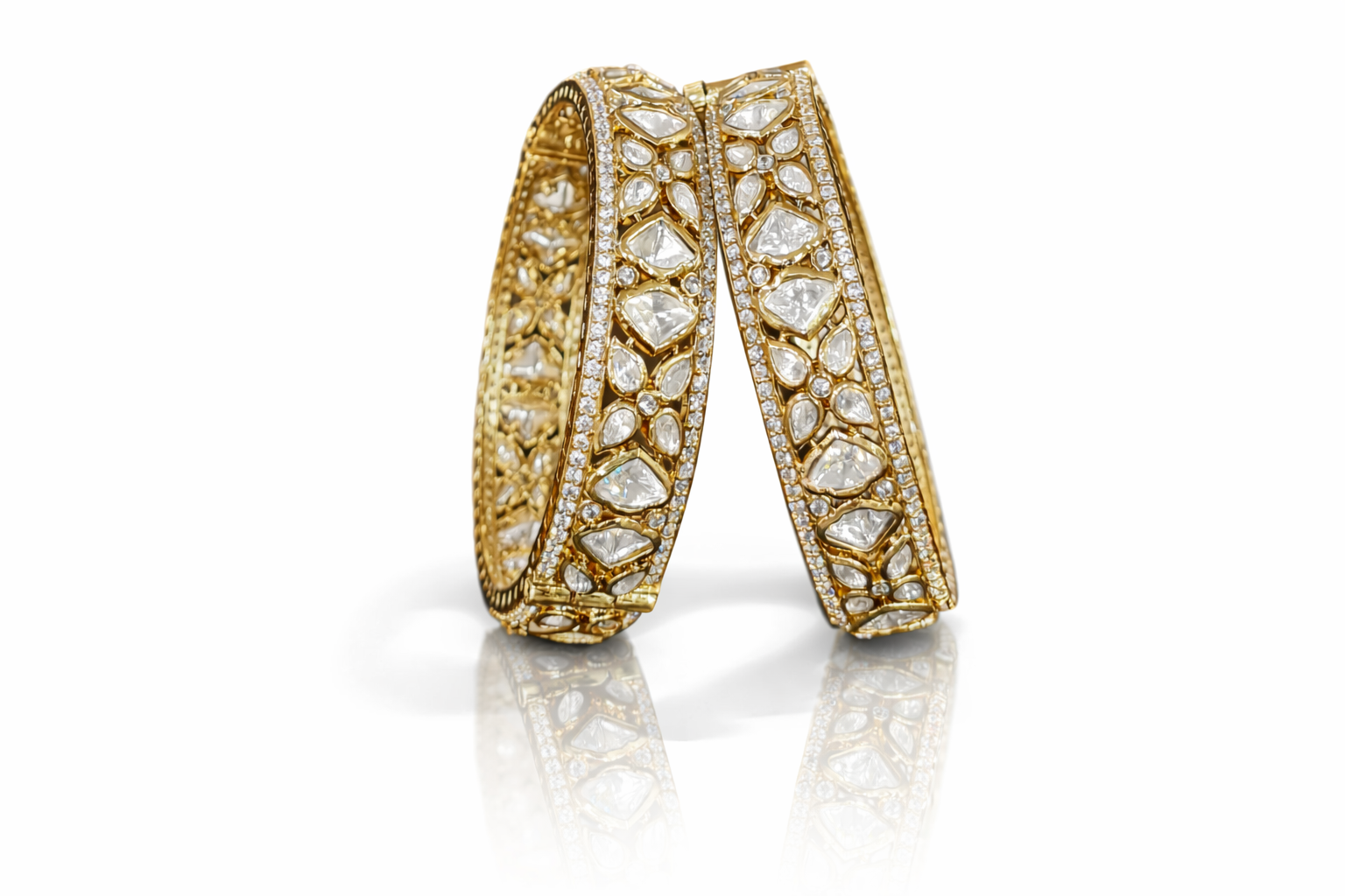 Kundan Bangles 02018