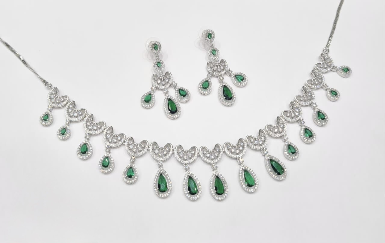 Cz Necklace 11114 - 6