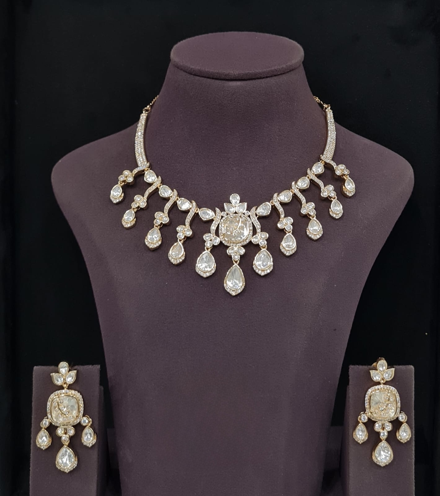 Kundan Necklace 11236 - 2