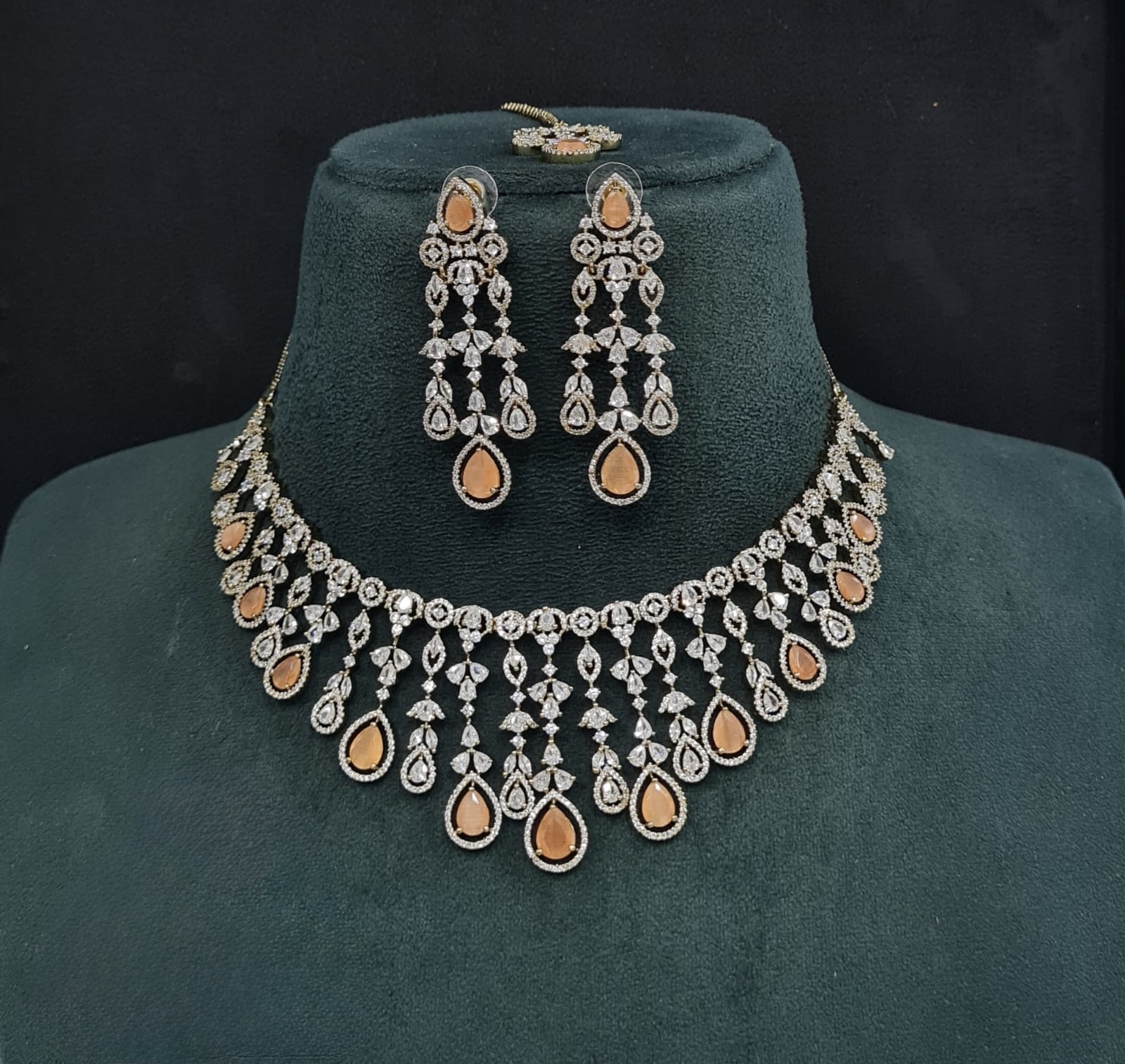 Cz Necklace 10259 - 12