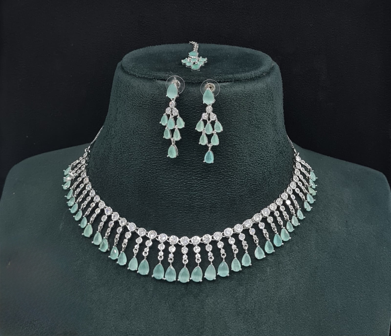 Cz Necklace 10258 - 2