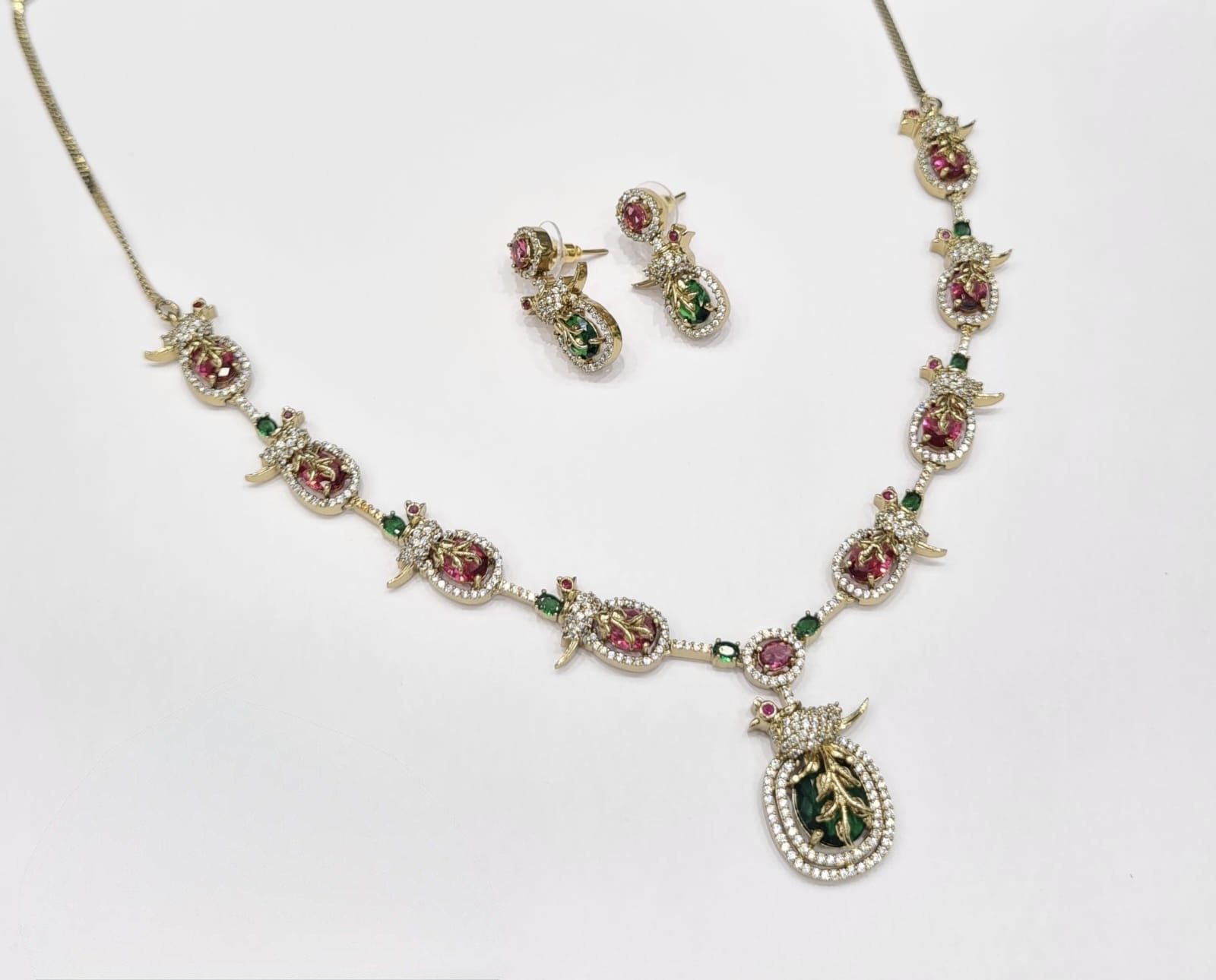 Cz Necklace 11110 - 14